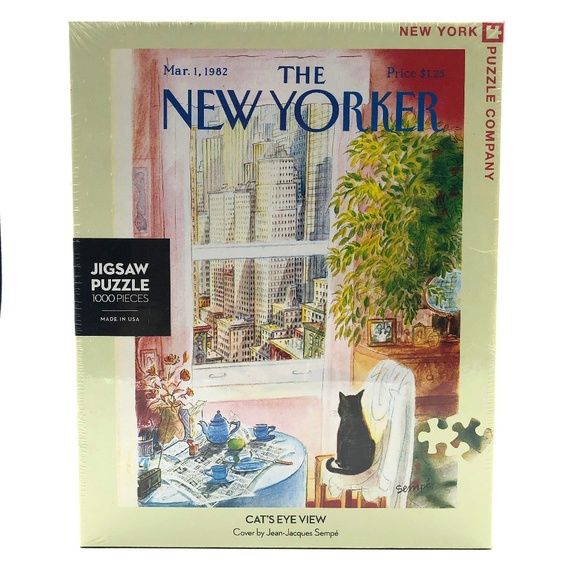The New Yorker Other - The New Yorker Jigsaw Puzzle Cat's Eye View W29